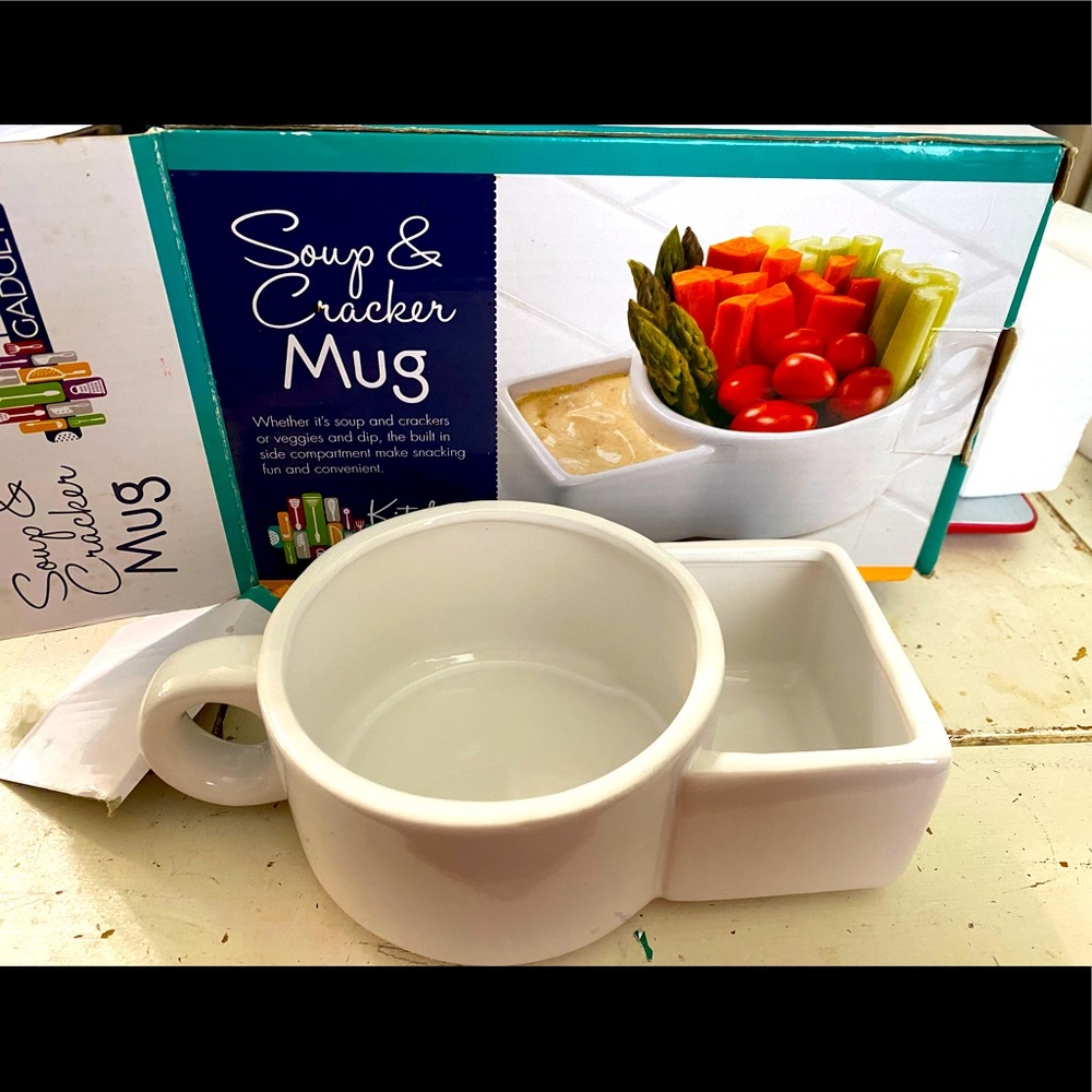 Soup & Cracker Mug